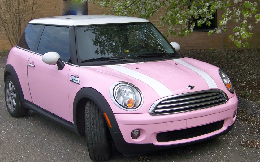 Mini Cooper Pink