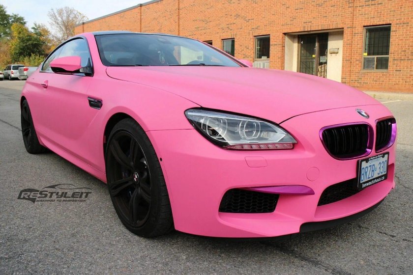 BMW m5 Pink