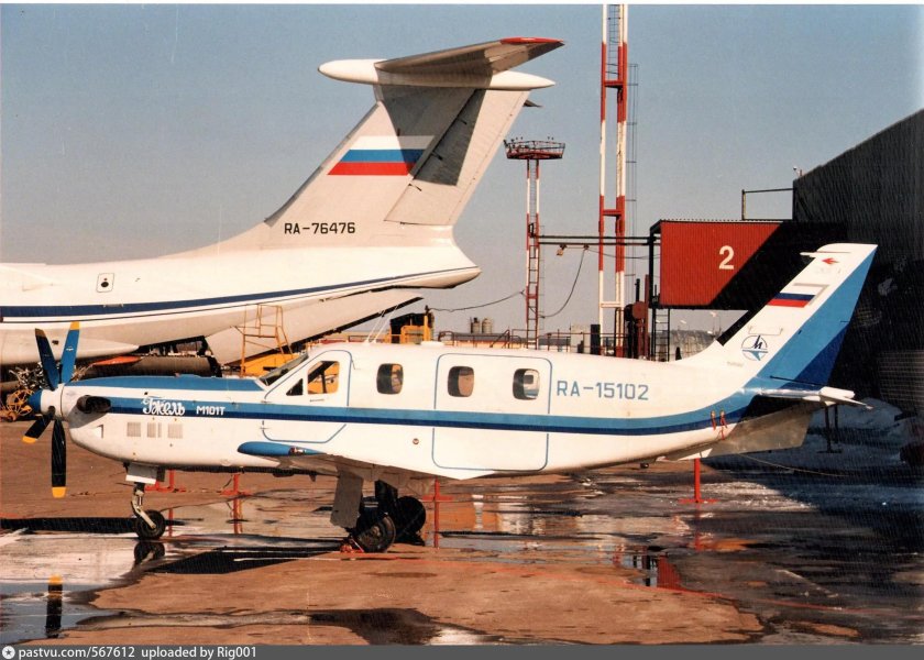 Самолёт м-101т «Гжель» кабина