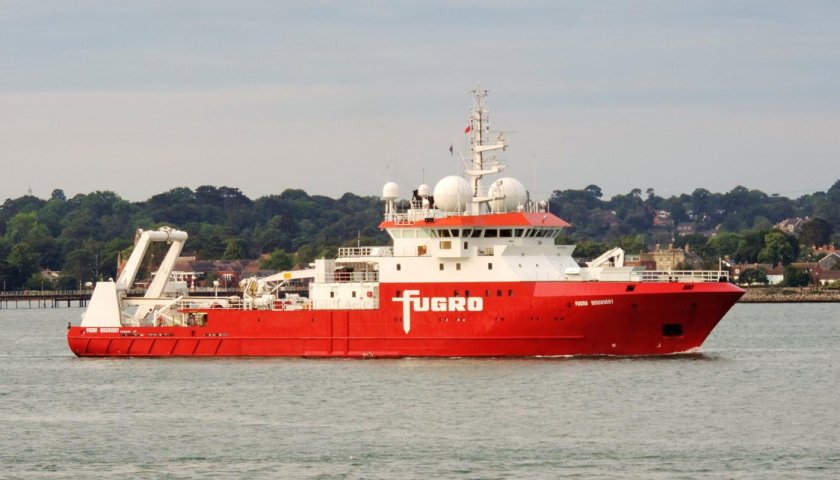 Fugro Bucentaur научно исследовательский судно