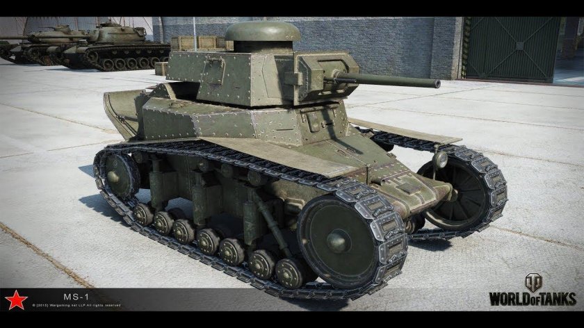 Танк мс1 СССР