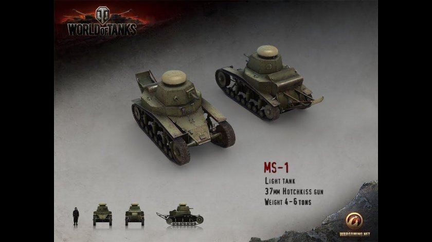 МС-1 танк World of Tanks