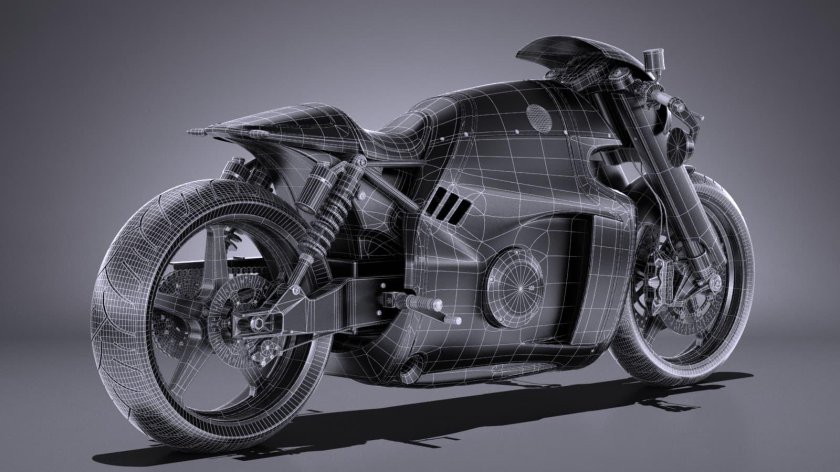 Мотоцикл Lotus с-01 Type 1 (2017)