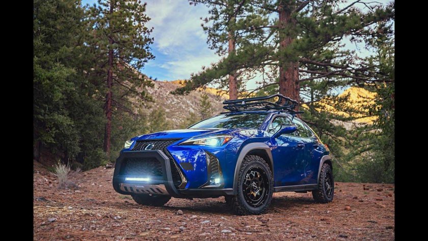 Лексус UX 2024 офроад