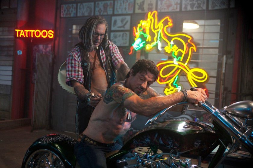 Микки Рурк байкер