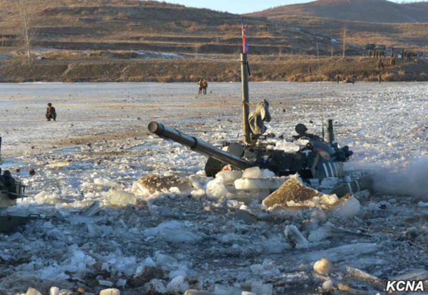 Северокорейские танки Сонгун-915