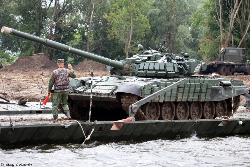 Переправа танков