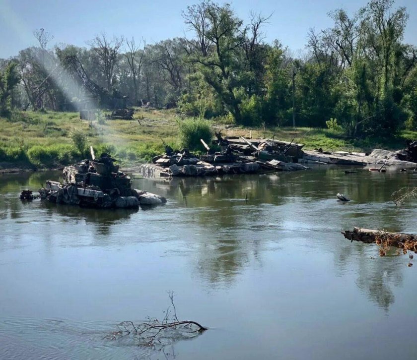 Форсирование реки Северский Донец