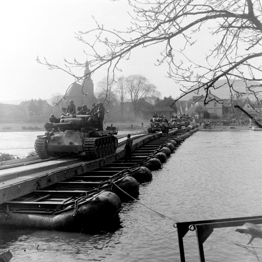 Переправа через Одер 1945