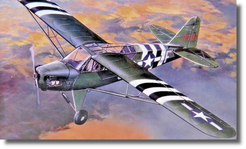 Самолёт Пайпер сборная модель