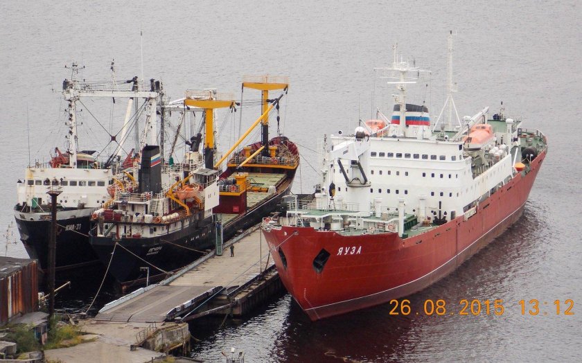 Яуза судно Мурманск