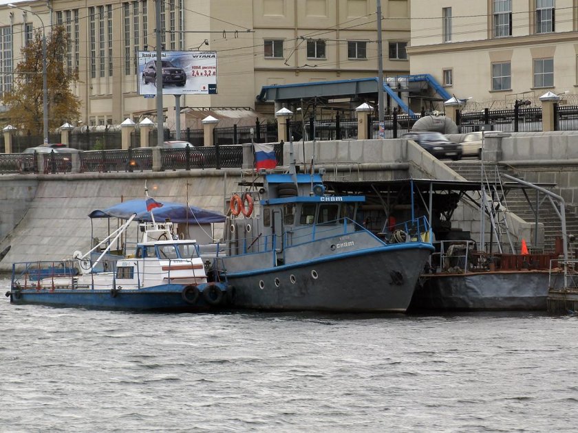 Река Яуза судоходство