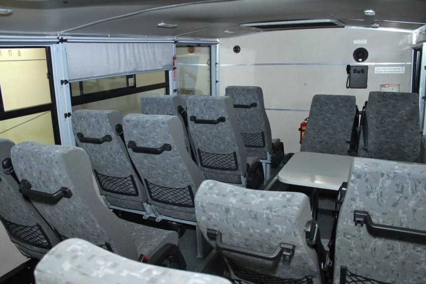 Урал next вахтовый автобус салон