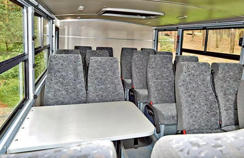 Урал вахтовка салон