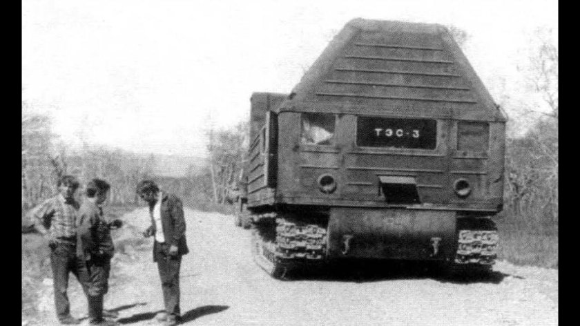 Самоходная атомная электростанция ТЭС-3