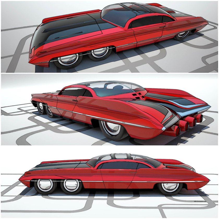 Атомный автомобиль Ford Seattle-ite