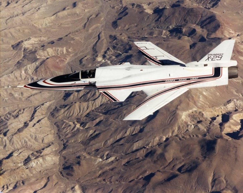 X-29 forward Swept Wing Jet