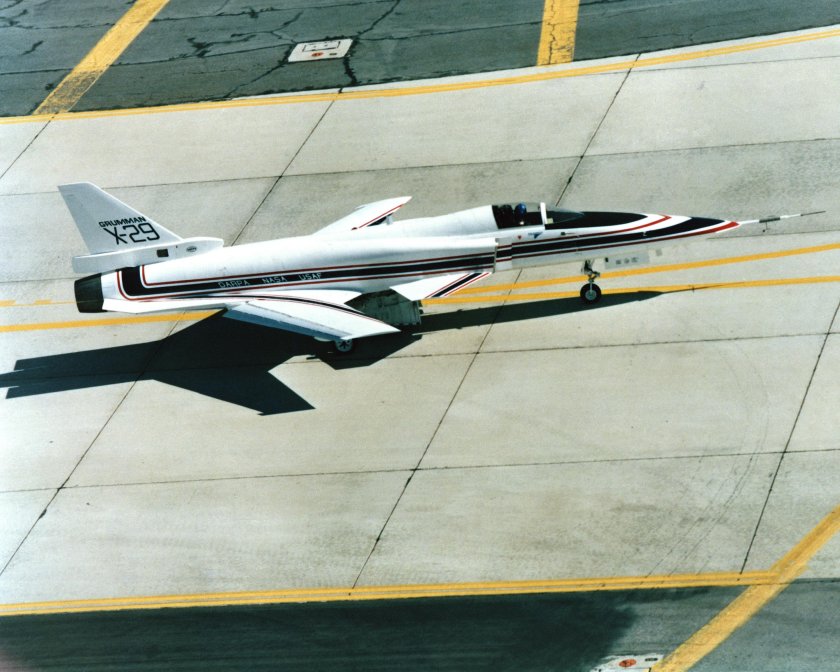X-29 forward Swept Wing Jet