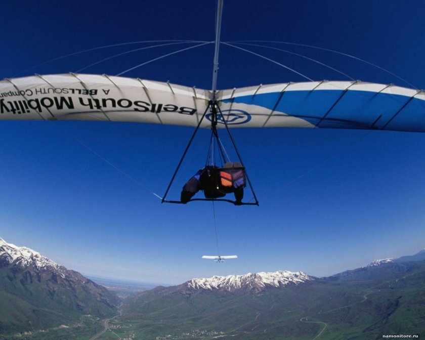 Дельтаплан в горах
