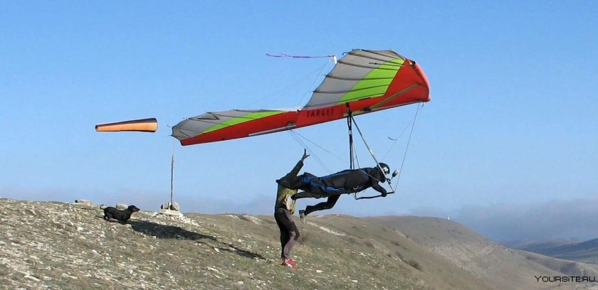 Гора Клементьева дельтапланы