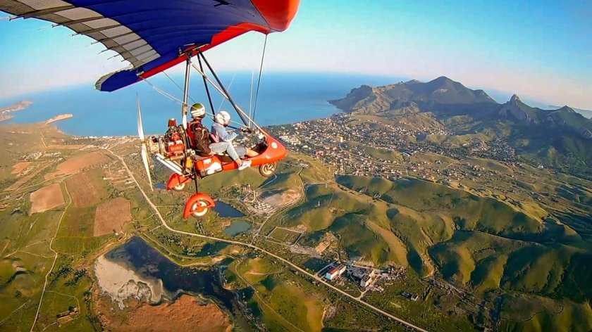 Гора Клементьева дельтапланы