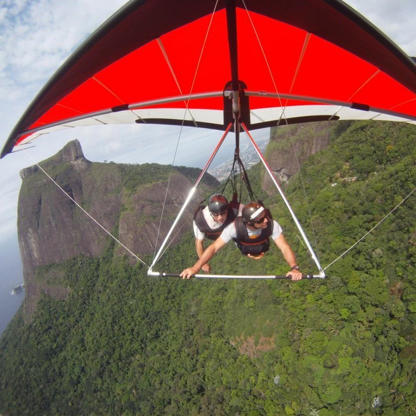 Полеты на дельтаплане в Рио де Жанейро