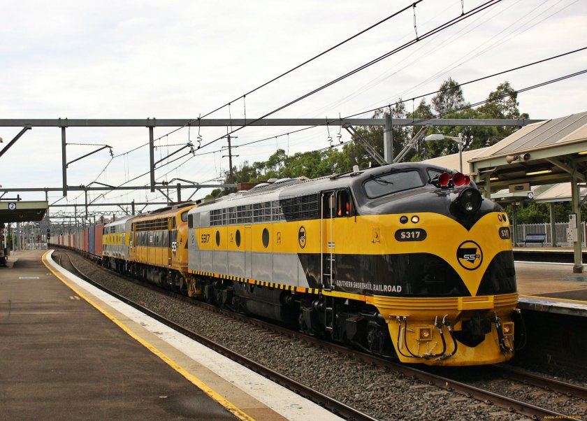 Американские тепловозы в России