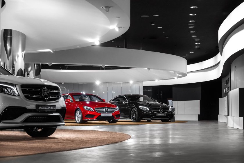 Mercedes Benz Autosalon
