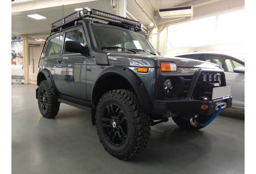 Лада-Нива 4х4 оффроад