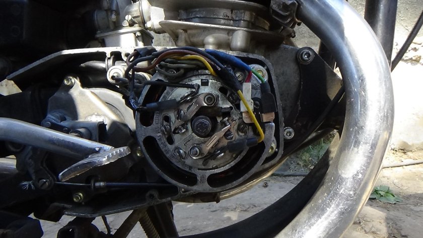 Зажигание Ява 12 вольт 350