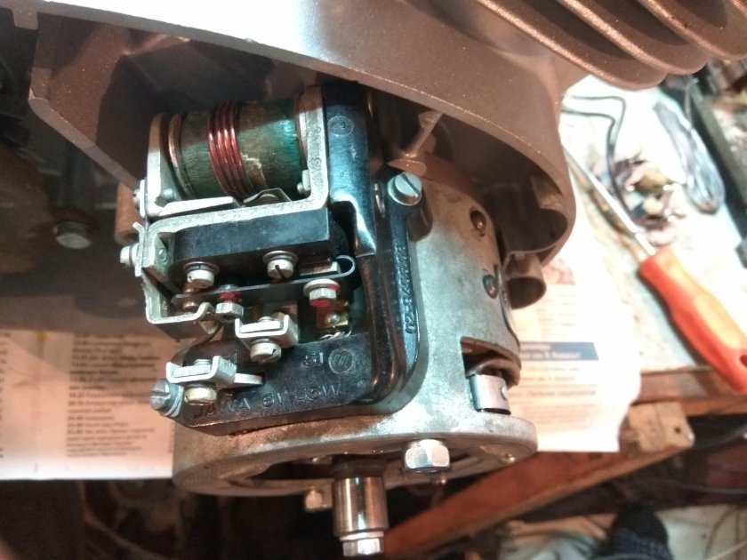 Генератор Ява 634 6 вольт