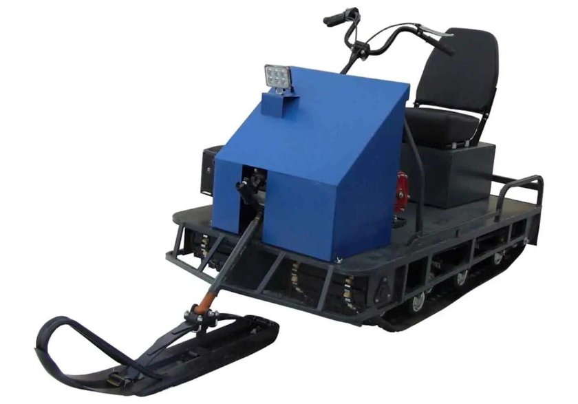 Мотобуксировщик Вепс «трансформер»