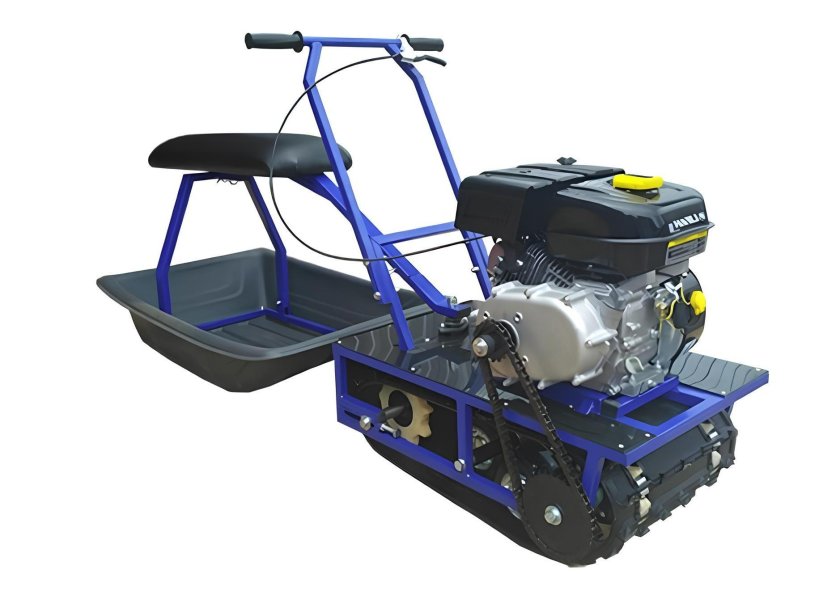 Мини-мотобуксировщик "Альбатрос-м"