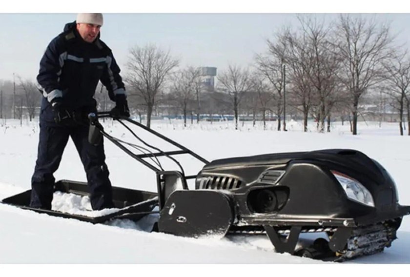 Мотобуксировщик Лебедев Моторс LVR 500