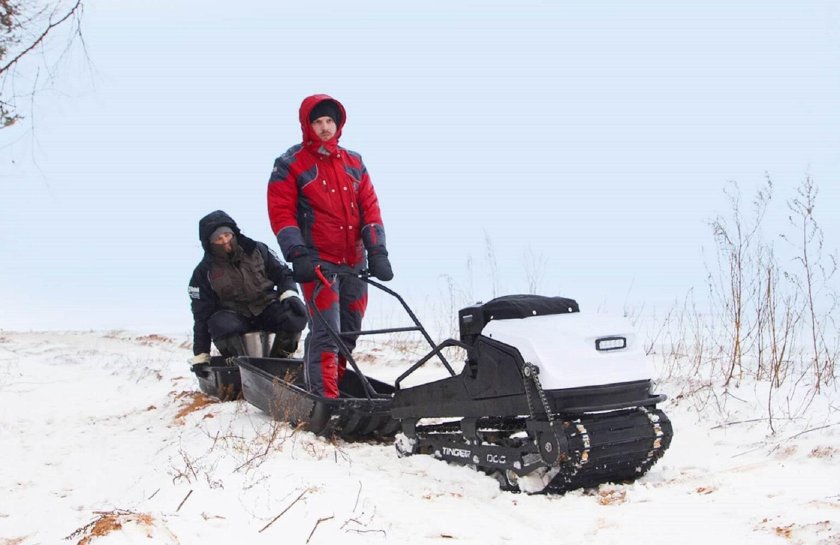 Мотобуксировщик Тингер