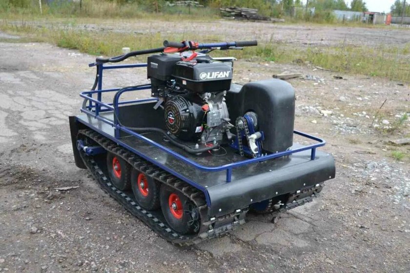 Мотобуксировщик Барс к800 15 л.с