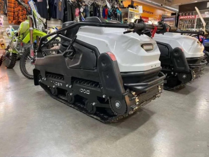 Тингер дог мотобуксировщик