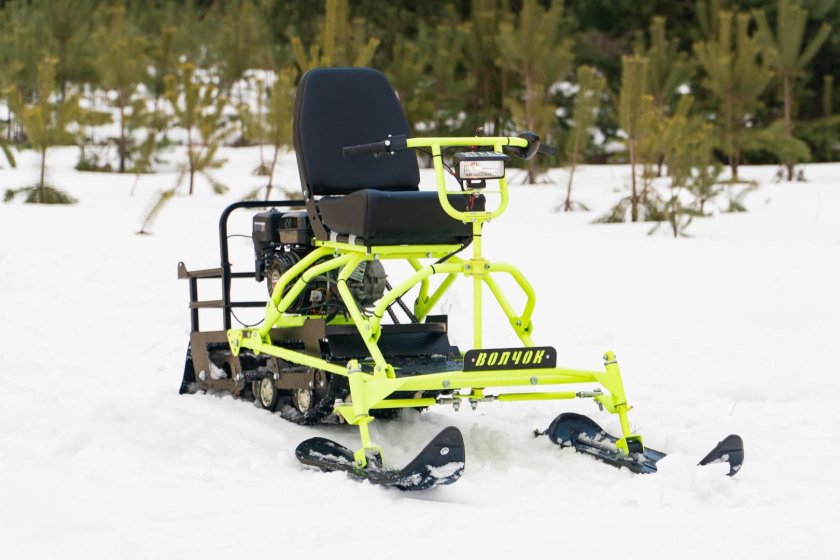 Мотобуксировщик волчок 6.5 лс