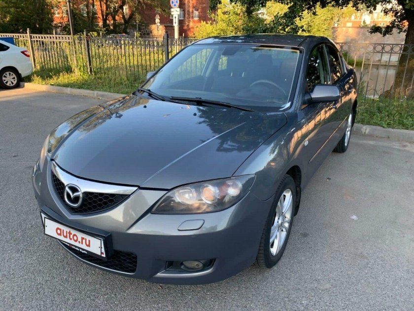 Мазда 3 2007 серая