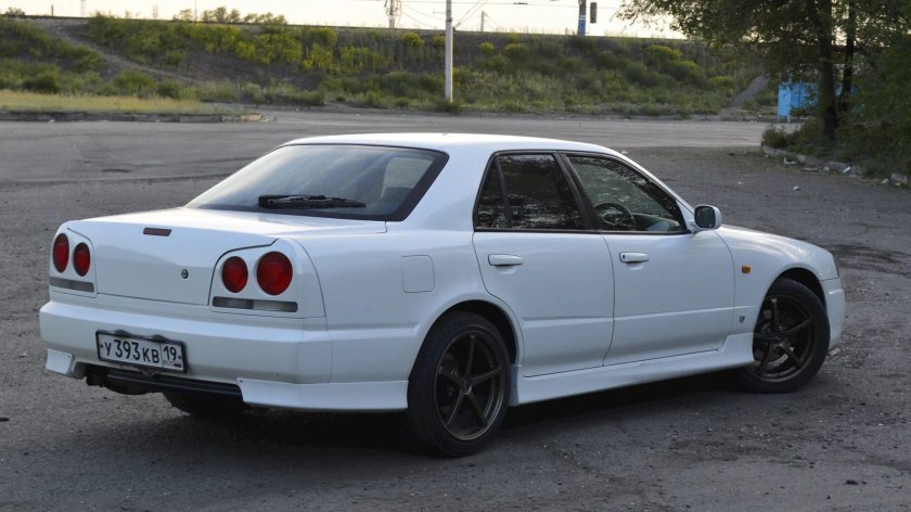 Nissan Skyline r34 белый