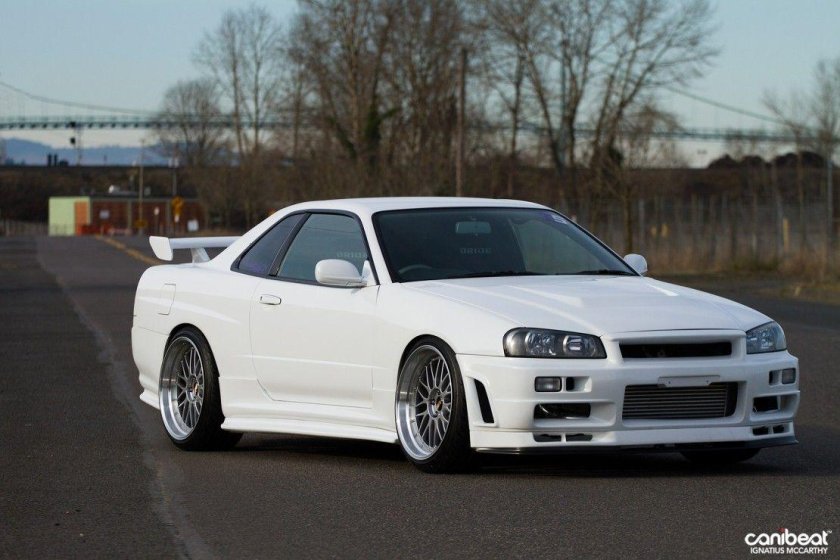 Nissan Skyline r34 без обвеса