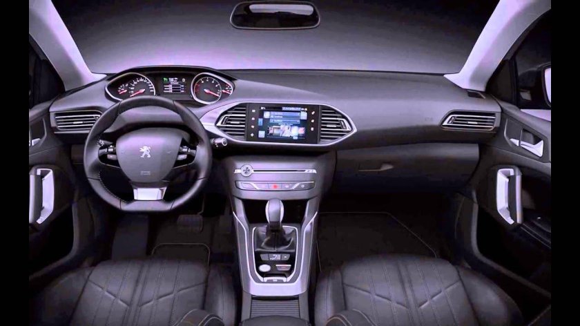 Новый Пежо 308 салон