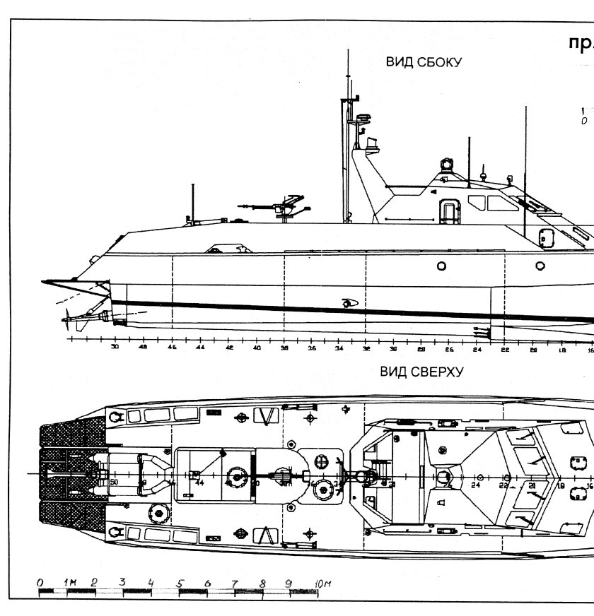 Патрульный катер 12200