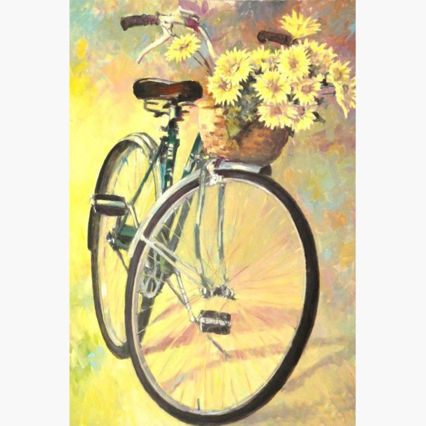 Велосипед в живописи