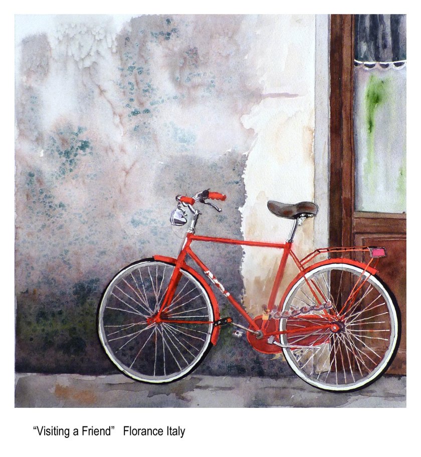 Велосипед в живописи