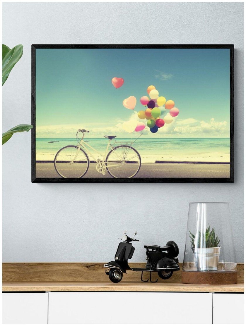 Постер велосипед