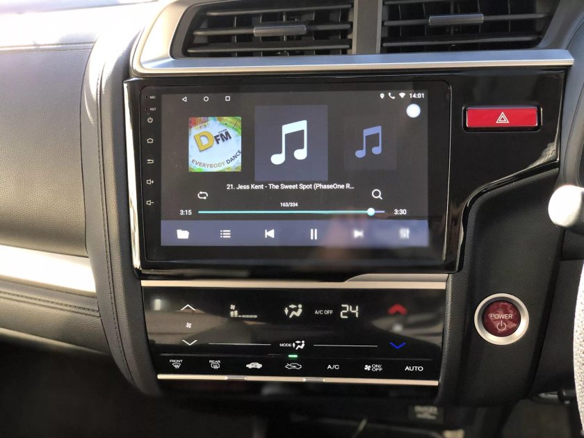 Honda Fit 2017 андроид магнитола