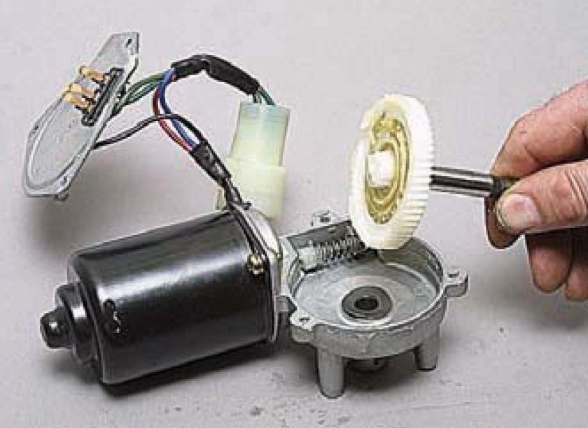 Шестерня мотора стеклоочистителя ВАЗ 2107