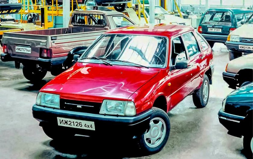 ИЖ 2126 на конвейере