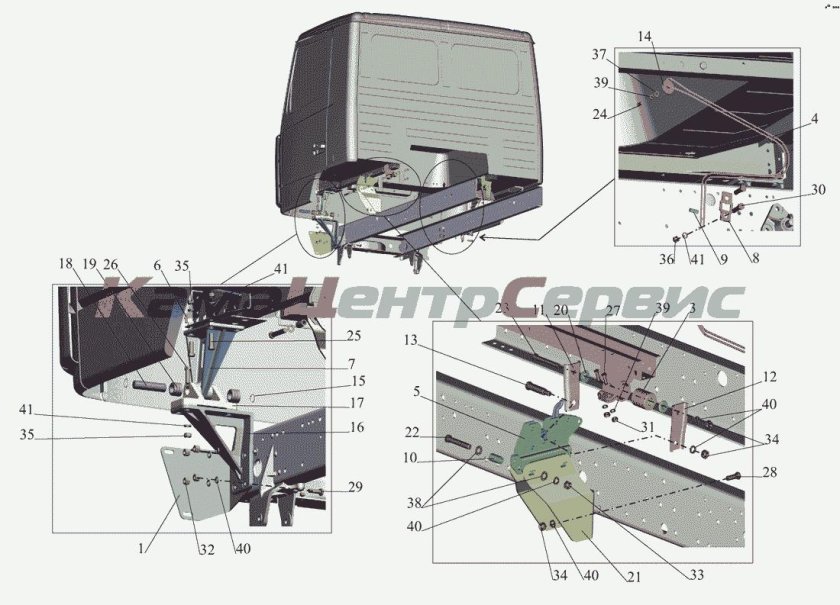 МАЗ 4371 Зубренок в кабине